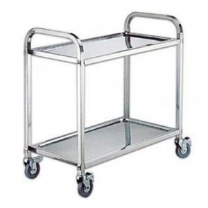 Stainless Steel Dining Trolley - Knock Down